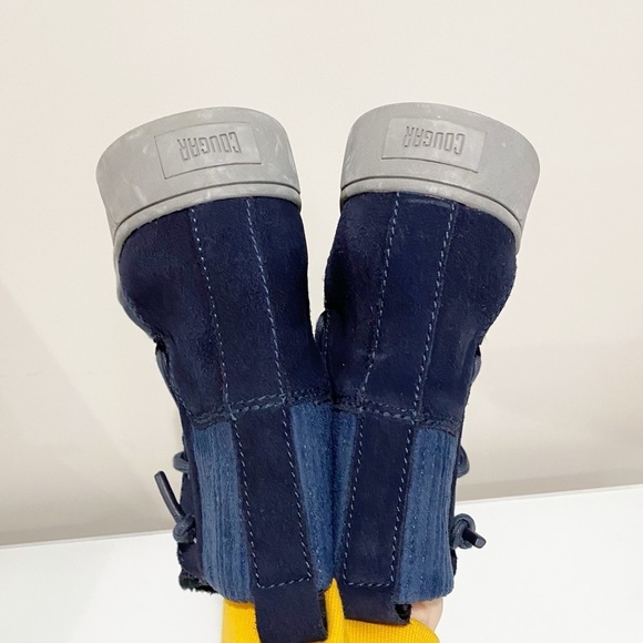 COUGAR Briar Bootie Waterproof Cold Weather Winter Trendy Blue Size 7 - Picture 9 of 13